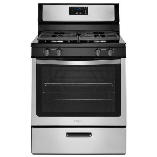 Whirlpool WFG320M0BS 5.1 cu. ft. Freestanding Gas Range with UnderOven